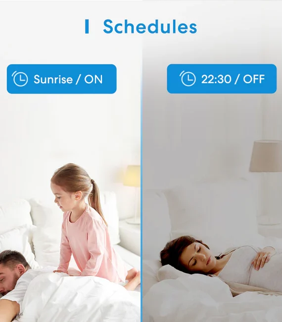 مفتاح اضاءة حائط ذكي بتقنية واي فاي، تحكم عن بعد عبر التطبيق - ميروس